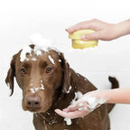 Dog Shampoo Brush Soft Silicone Pet Bath Massage Gloves Brush for Dog Cat Bathing Hair Pet Accessories