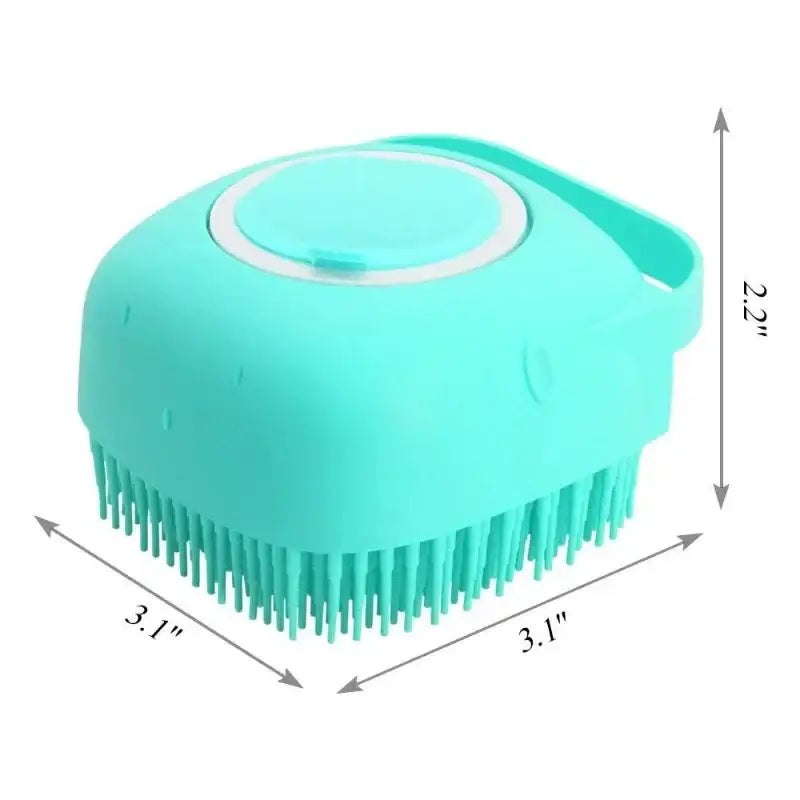 Dog Shampoo Brush Soft Silicone Pet Bath Massage Gloves Brush for Dog Cat Bathing Hair Pet Accessories