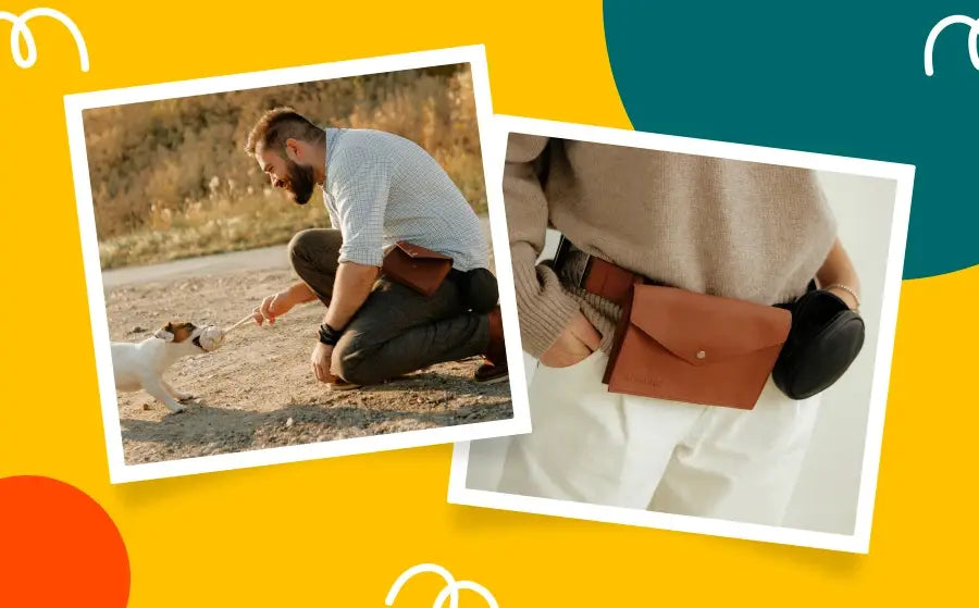 Sac banane pour promener son chien