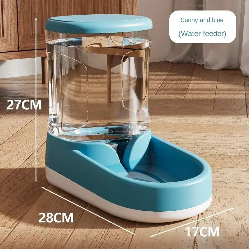 Dog Water Dispenser Cat Automatic Pet Feeder Feeding Cat Drinking Flowing without Inserting Electric - B / S