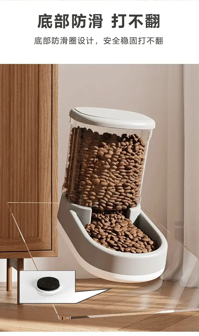 Dog Water Dispenser Cat Automatic Pet Feeder Feeding Cat Drinking Flowing without Inserting Electric