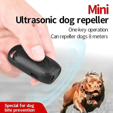 Dresseur portable de contrôle des aboiements de chien - Black