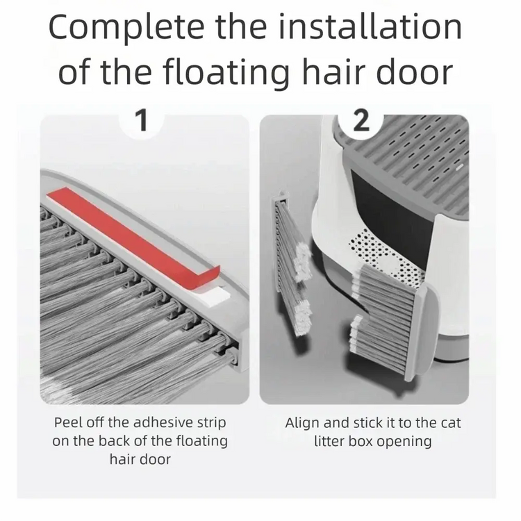 Effective Cat Floating Hair Door Self-adhesive Multifunctional Pet Hair Removal Brush Professional Cat Grooming Brush