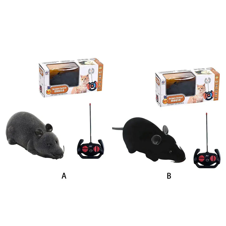 Electronic Cat Toy Convenient And Portable Interactive Play For Pets Realistic Appearance RC Cat Toy