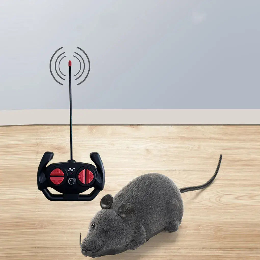 Electronic Cat Toy Convenient And Portable Interactive Play For Pets Realistic Appearance RC Cat Toy