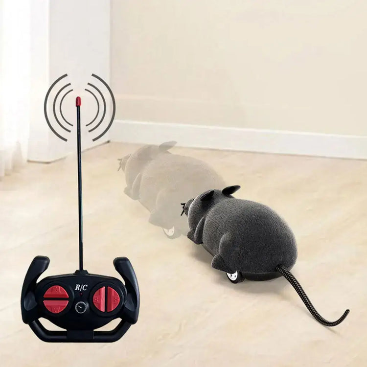 Electronic Cat Toy Convenient And Portable Interactive Play For Pets Realistic Appearance RC Cat Toy