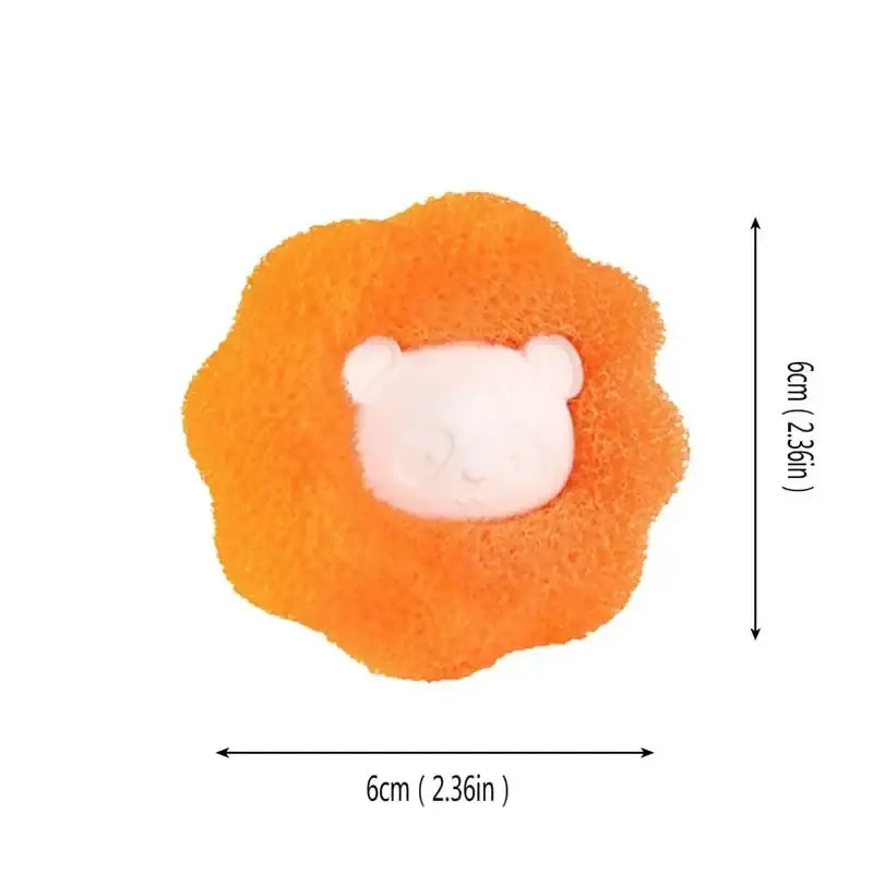Enlève-poils d’animaux - Orange / 10 Pcs