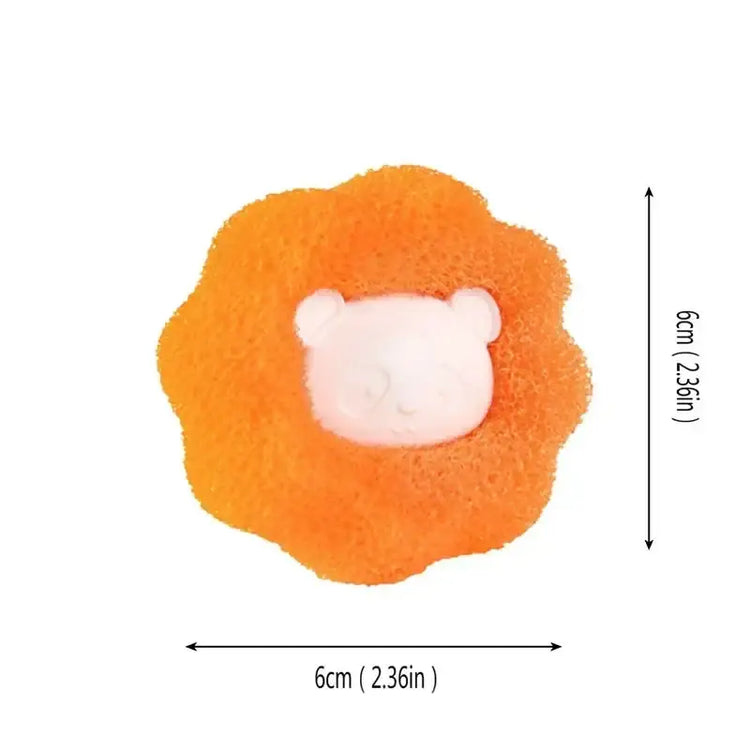 Enlève-poils d’animaux - Orange / 10 Pcs