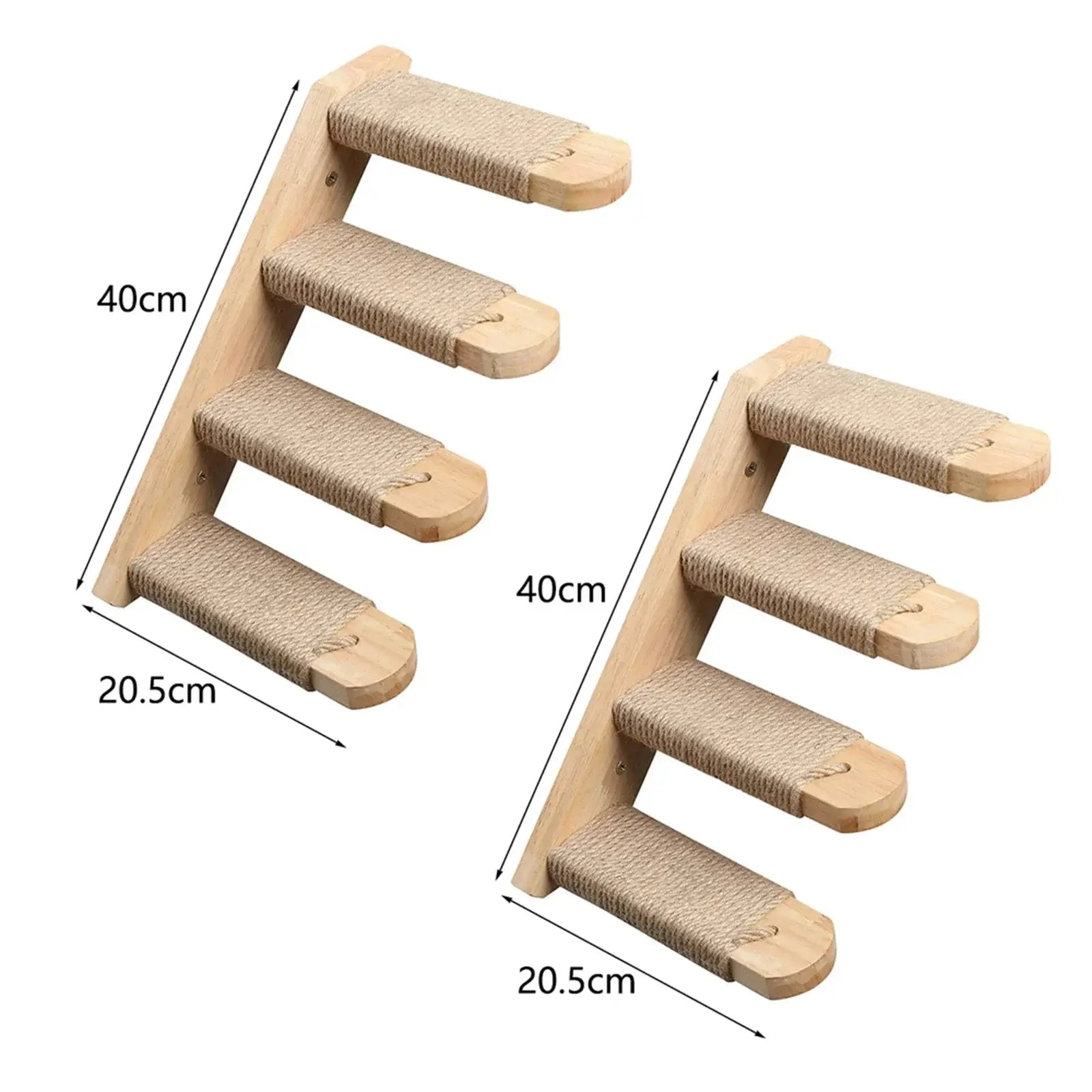 Ensemble d’escalade murale pour chat - 2 ladders