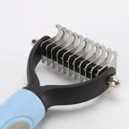 Ergonomic Home Use Durable Pet Fur Knot Cutter 2 Sided Comb Dog Cat Grooming Hair Remover Puppy Shedding Trimmer