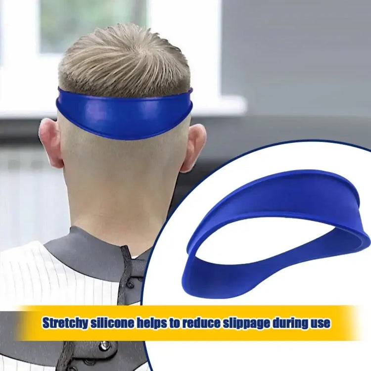 Fade Haircut Tool DIY Hair Trimming Home Haircuts Template Curved Headband Silicone Neckline Shaving Template Barber