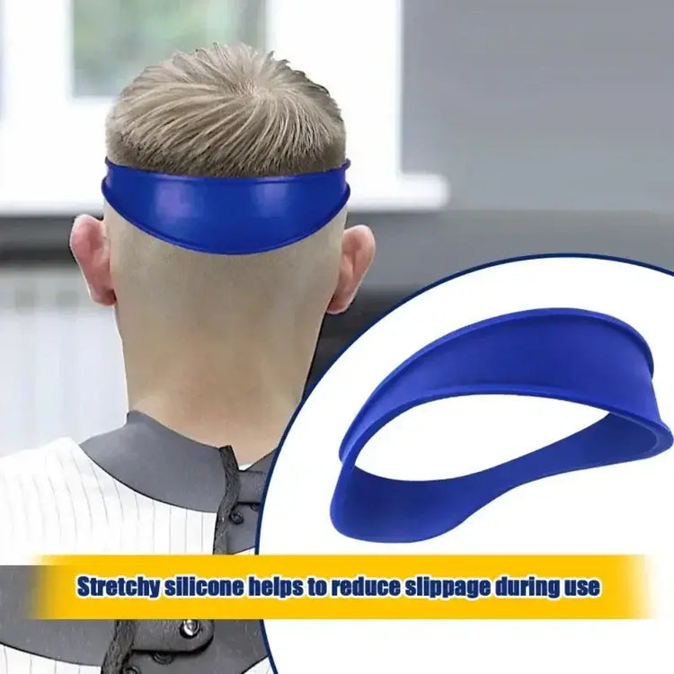 Fade Haircut Tool DIY Hair Trimming Home Haircuts Template Curved Headband Silicone Neckline Shaving Template Barber