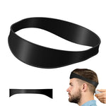 Fade Haircut Tool DIY Hair Trimming Home Haircuts Template Curved Headband Silicone Neckline Shaving Template Barber