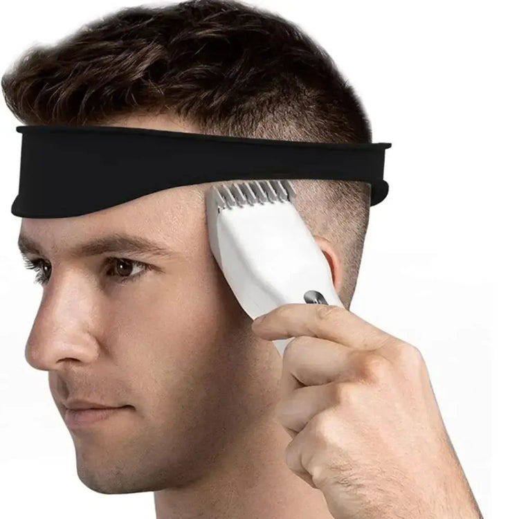 Fade Haircut Tool DIY Hair Trimming Home Haircuts Template Curved Headband Silicone Neckline Shaving Template Barber