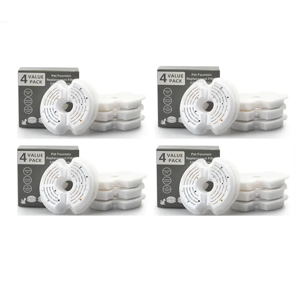 Filtres pour fontaine à eau pour animaux (4/8/32 pièces) - 16PCS
