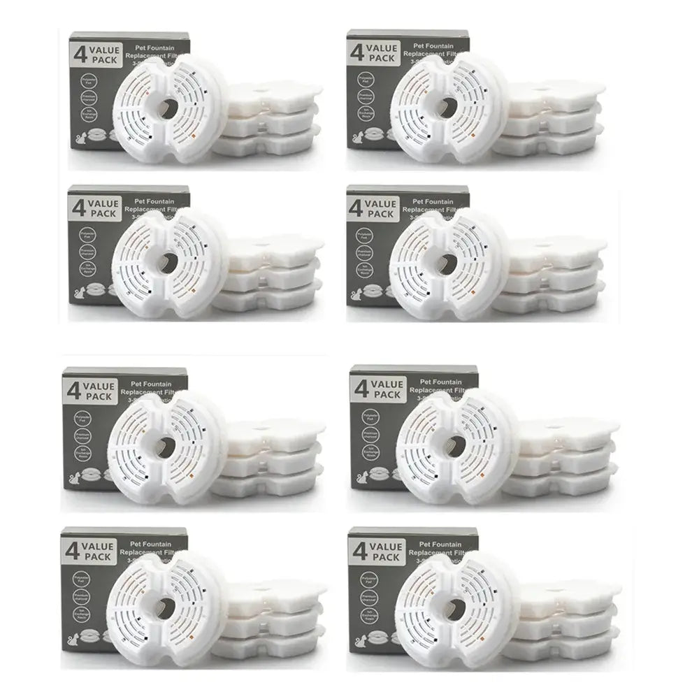 Filtres pour fontaine à eau pour animaux (4/8/32 pièces) - 32PCS