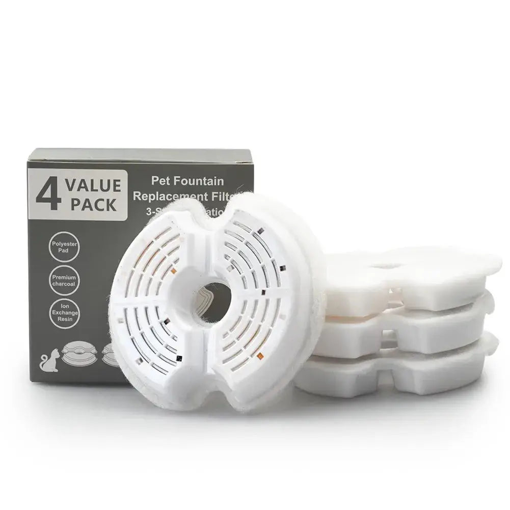 Filtres pour fontaine à eau pour animaux (4/8/32 pièces) - 4PCS