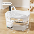 Fontaine à eau automatique pour chats - white / 1.5L