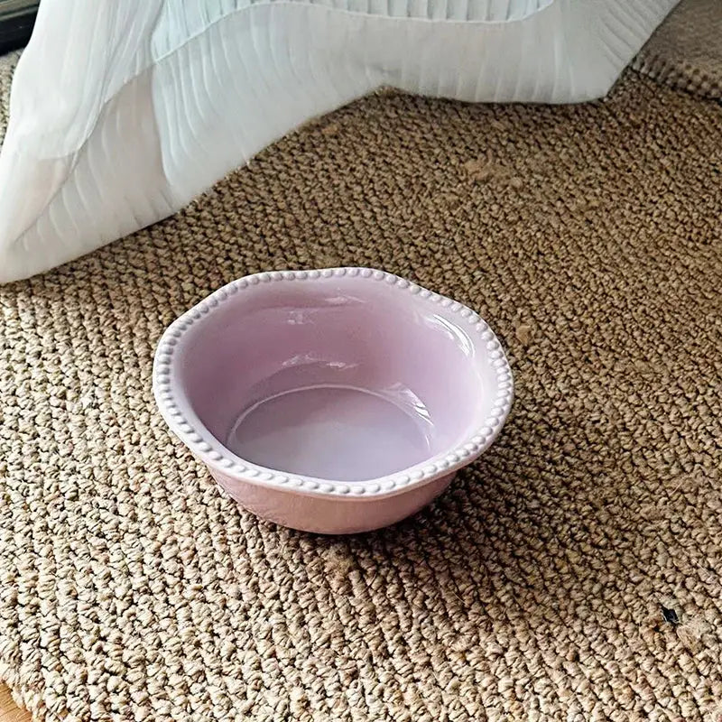 Food Utensils Cat Dog Pet Supplies Accessories Ceramic Pet Cat Bowl Pet Drinking Water Feeding Bowl Ceramics Cat Food