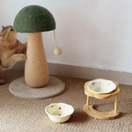 Food Utensils Cat Dog Pet Supplies Accessories Ceramic Pet Cat Bowl Pet Drinking Water Feeding Bowl Ceramics Cat Food