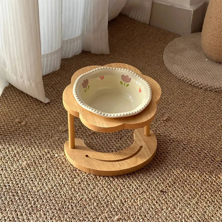 Food Utensils Cat Dog Pet Supplies Accessories Ceramic Pet Cat Bowl Pet Drinking Water Feeding Bowl Ceramics Cat Food