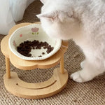 Food Utensils Cat Dog Pet Supplies Accessories Ceramic Pet Cat Bowl Pet Drinking Water Feeding Bowl Ceramics Cat Food