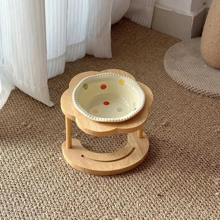 Food Utensils Cat Dog Pet Supplies Accessories Ceramic Pet Cat Bowl Pet Drinking Water Feeding Bowl Ceramics Cat Food
