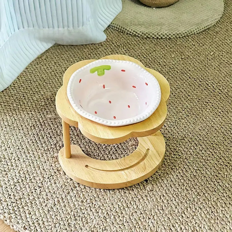 Food Utensils Cat Dog Pet Supplies Accessories Ceramic Pet Cat Bowl Pet Drinking Water Feeding Bowl Ceramics Cat Food