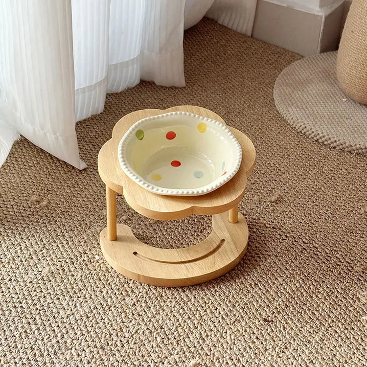Food Utensils Cat Dog Pet Supplies Accessories Ceramic Pet Cat Bowl Pet Drinking Water Feeding Bowl Ceramics Cat Food
