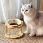 Food Utensils Cat Dog Pet Supplies Accessories Ceramic Pet Cat Bowl Pet Drinking Water Feeding Bowl Ceramics Cat Food