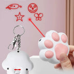 Funny Laser Pet Toys Rechargeable 5 Adjustable Patterns for Pet Dog Cats Interactive Kitten Training Chaser Cat Pets