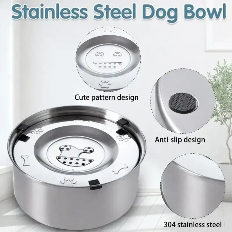 Gamelle antidérapante pour chien