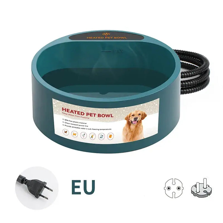 Gamelle chauffante pour chien - EU plug