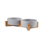 Gamelle en céramique pour animaux - 11cm / GRAY