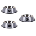 Gamelle grande capacité en acier inoxydable - grey-3pcs / S