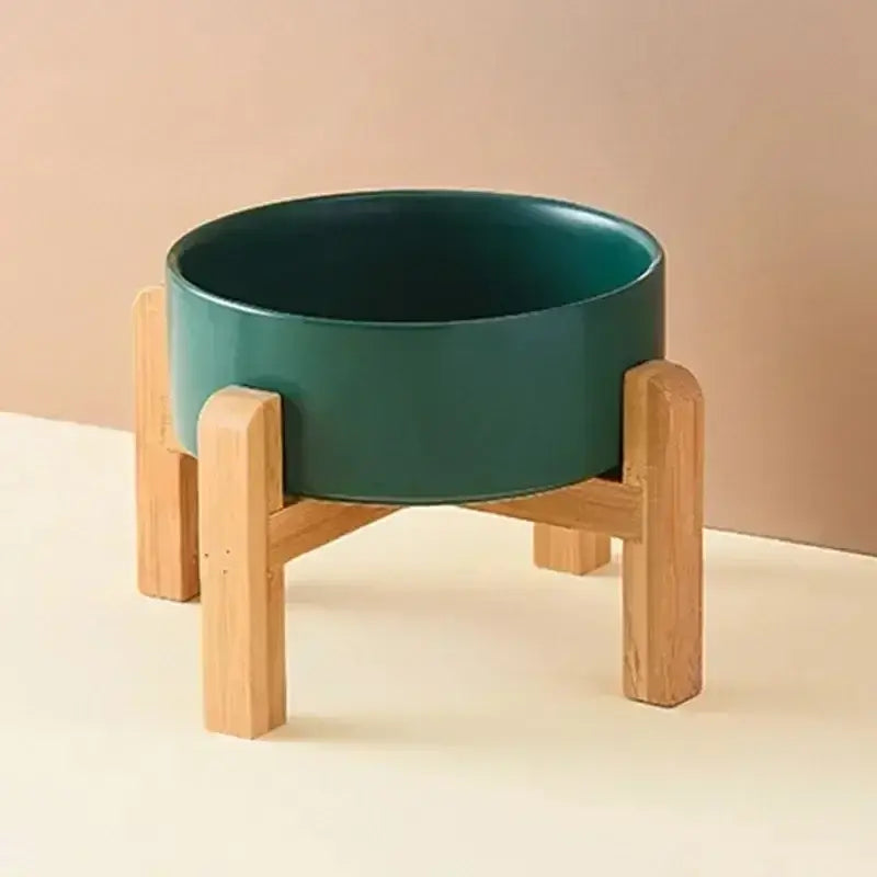 Gamelle pour grands chiens de tailles variées - Green / 15.5cm 850ML