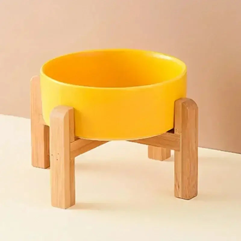 Gamelle pour grands chiens de tailles variées - Yellow / 15.5cm 850ML
