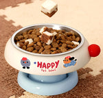 2A Pet Raised Cat Bowl Cat Drinking Bowl Detachable Cat Kitten Protection Bowl Non-Slip Pet Feeder Bowl Cat Accessories
