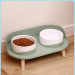 Gamelles doubles pour chat