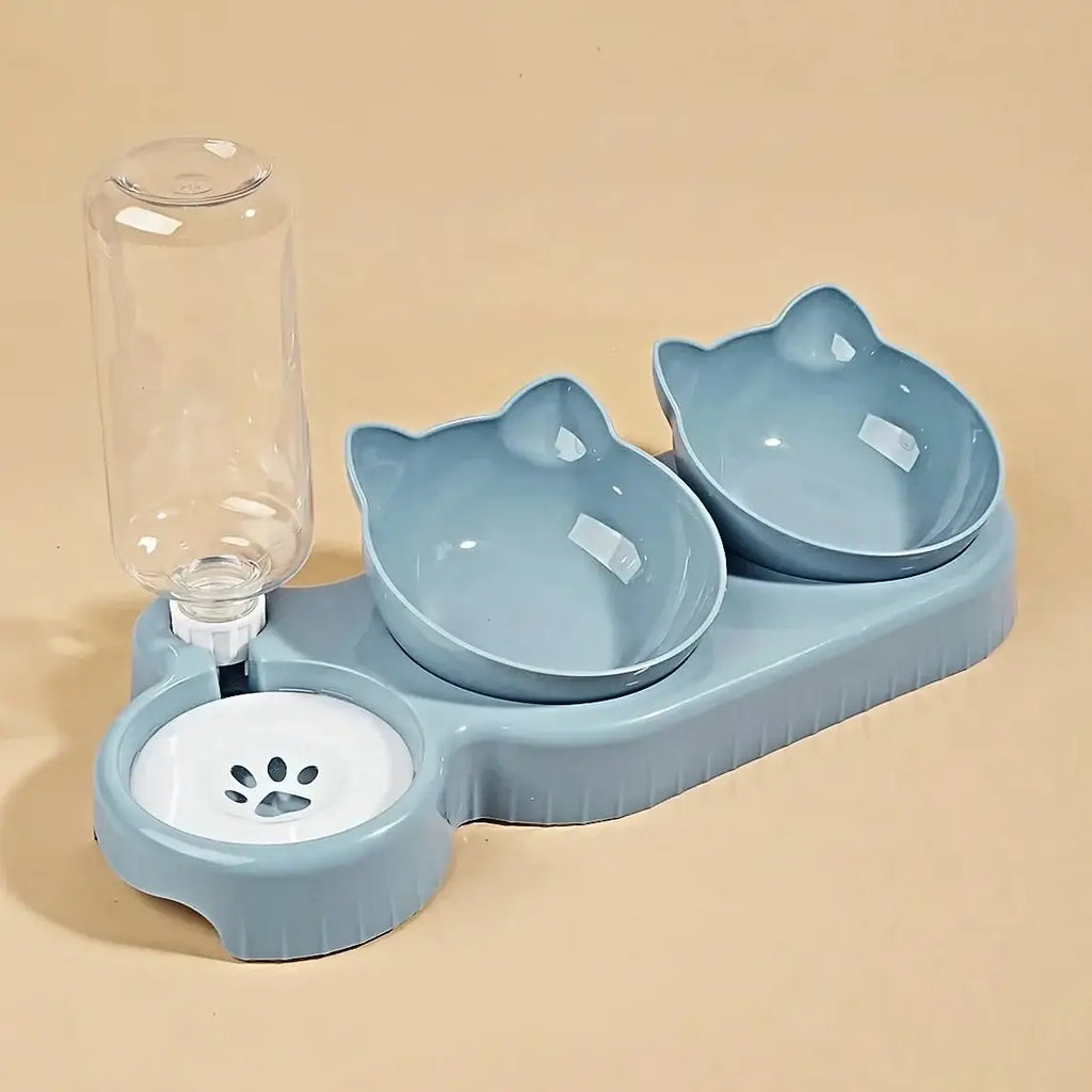 Gamelles pour animaux avec distributeur d’eau - XXL / Blue