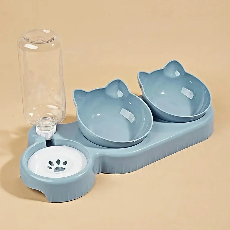 Gamelles pour animaux avec distributeur d’eau - XXL / Blue