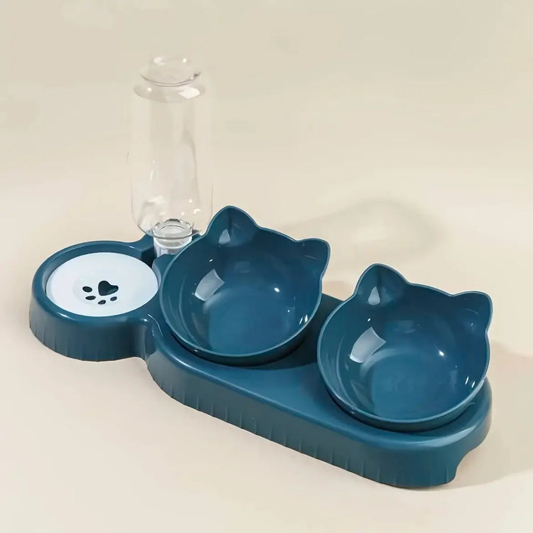 Gamelles pour animaux avec distributeur d’eau - XXL / Navy Blue