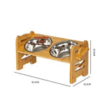 Gamelles surélevées pour chiens - 2pcs Bowls