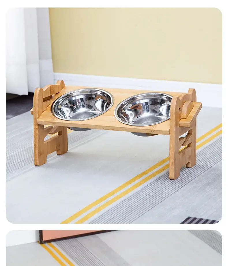 Gamelles surélevées pour chiens - 2pcs Bowls