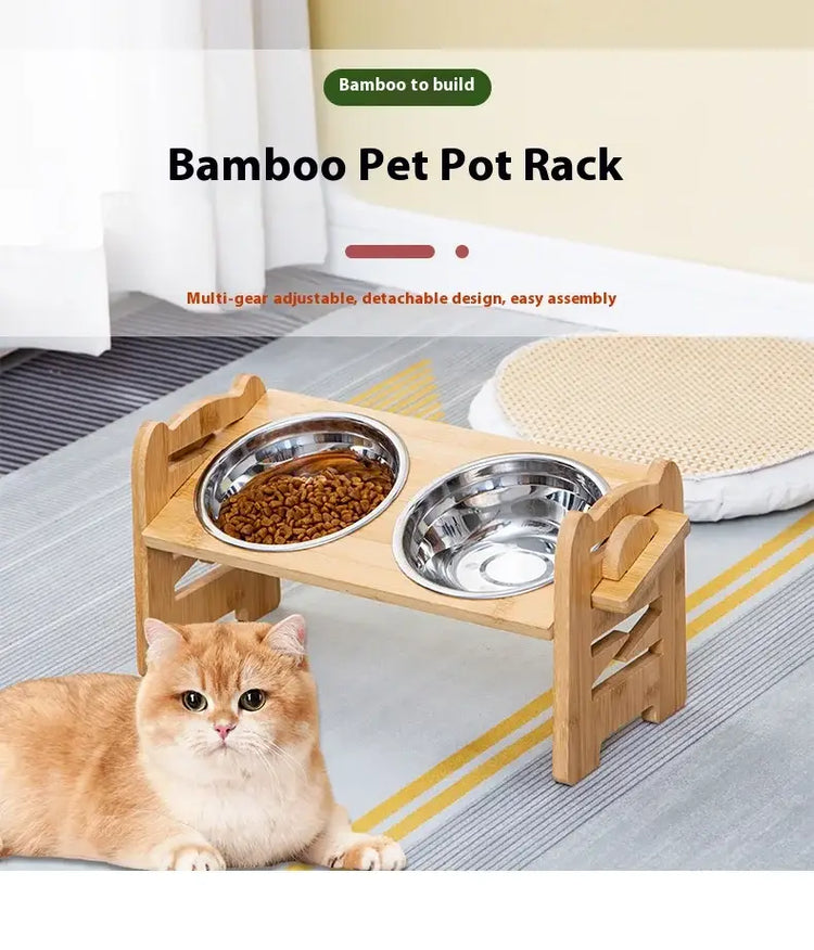 Gamelles surélevées pour chiens - 2pcs Bowls