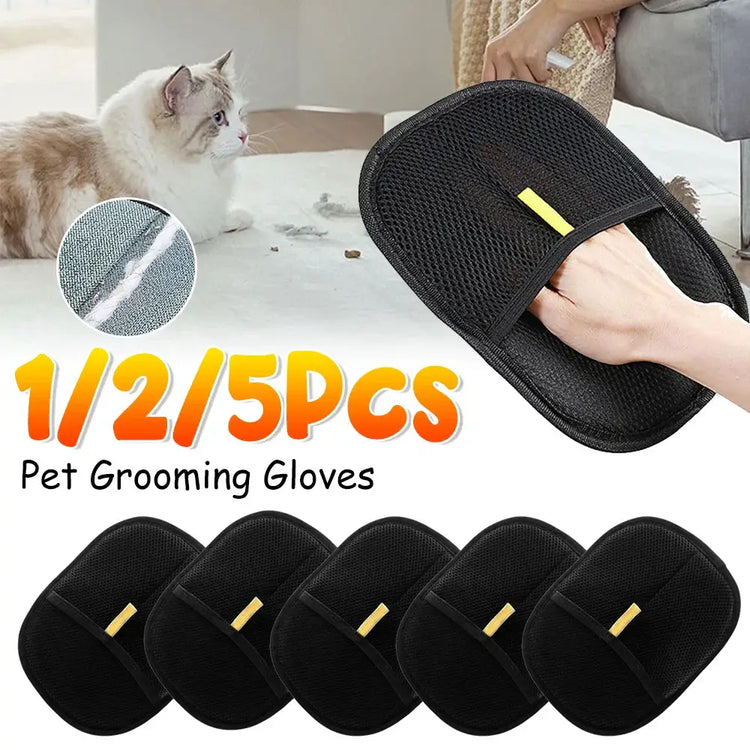 Gants anti-poils d’animaux
