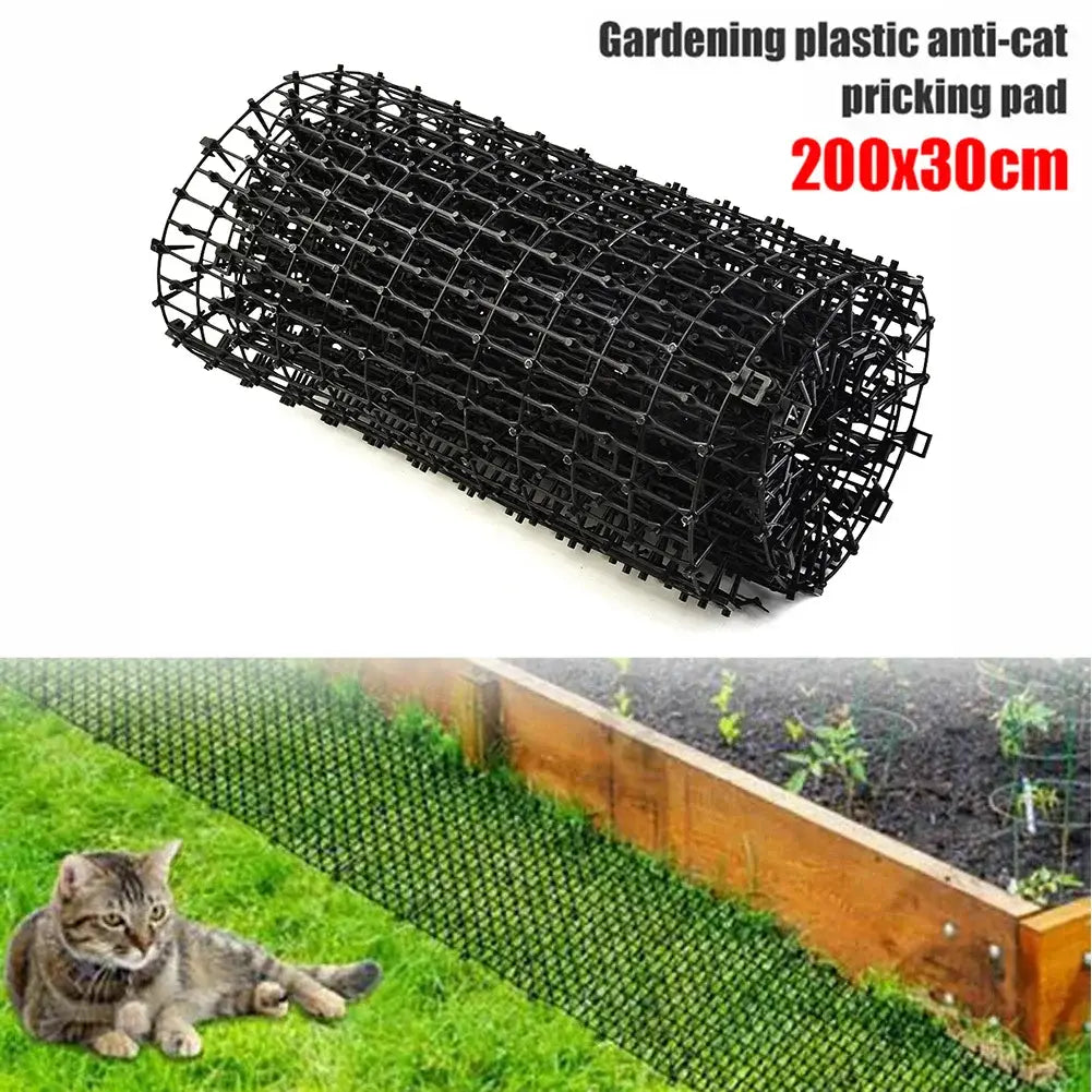 Gardening Cat Scat Mat Repellent Mat Anti-Cat With Prickle Strips Spikes Straps Prevent Cats&dogs From Digging Garden