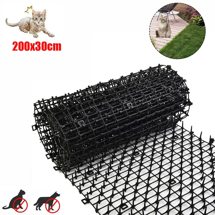 Gardening Cat Scat Mat Repellent Mat Anti-Cat With Prickle Strips Spikes Straps Prevent Cats&dogs From Digging Garden