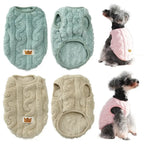 Gilet en polaire douillet pour animaux de compagnie