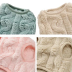 Gilet en polaire douillet pour animaux de compagnie